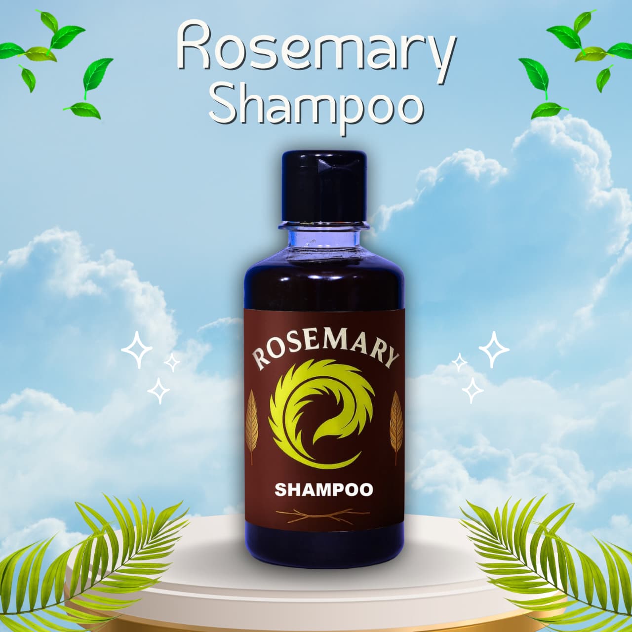 Rosemary Shampoo – Powered by Pure Rosemary Essential Oil