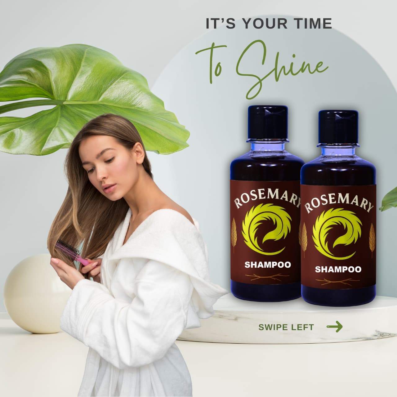 Rosemary Shampoo – Powered by Pure Rosemary Essential Oil