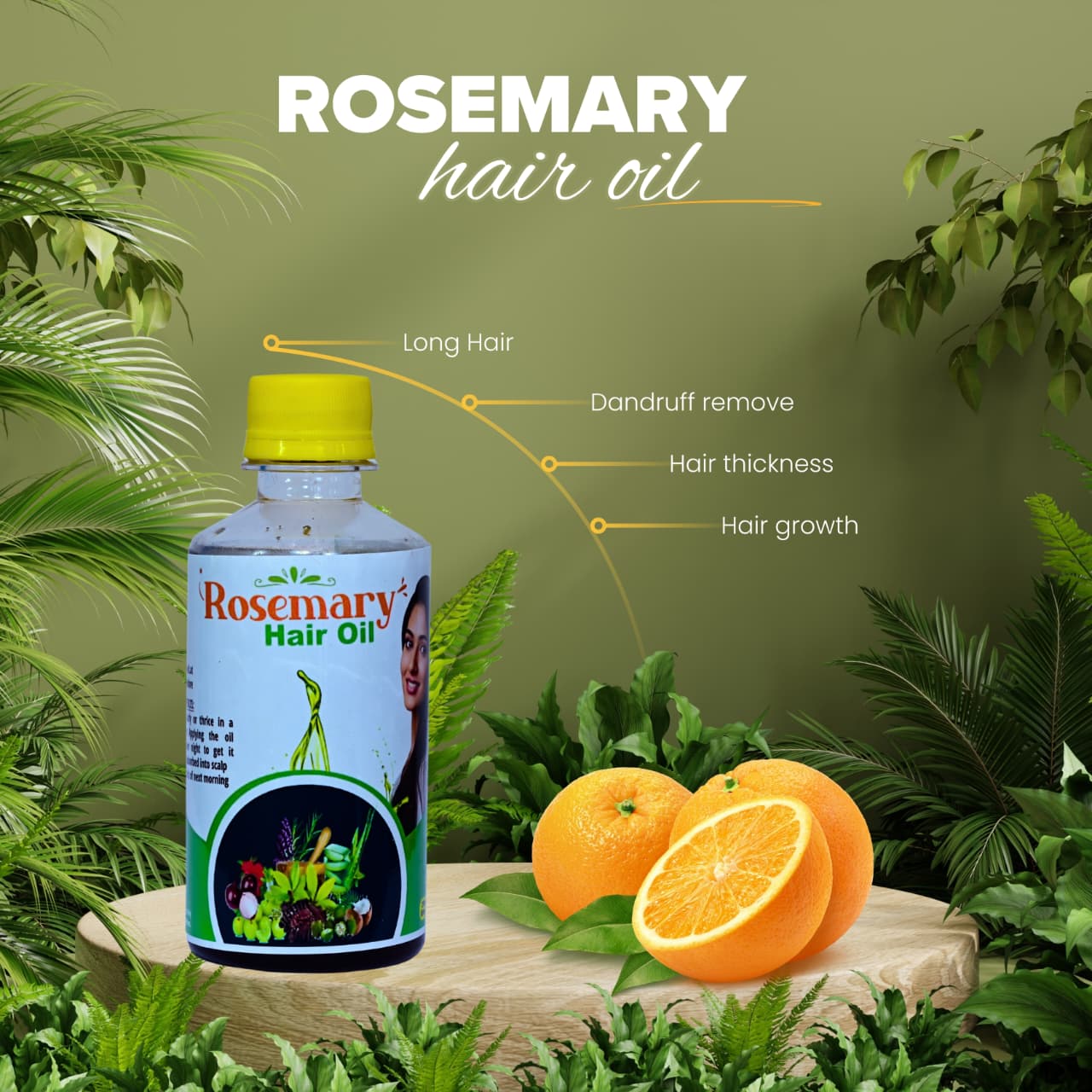 Rosemary Hair oil